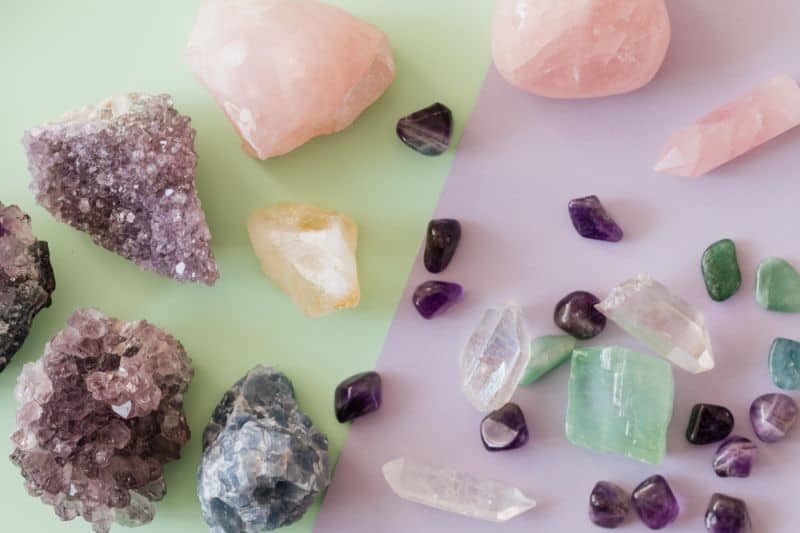 spiritual cleansing - Use crystals and salt