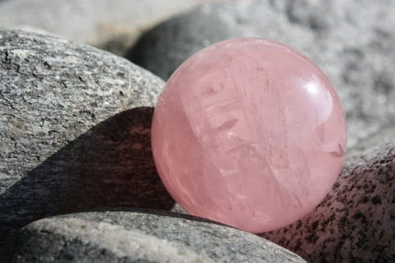 what are the 7 chakra stones - rose quartz